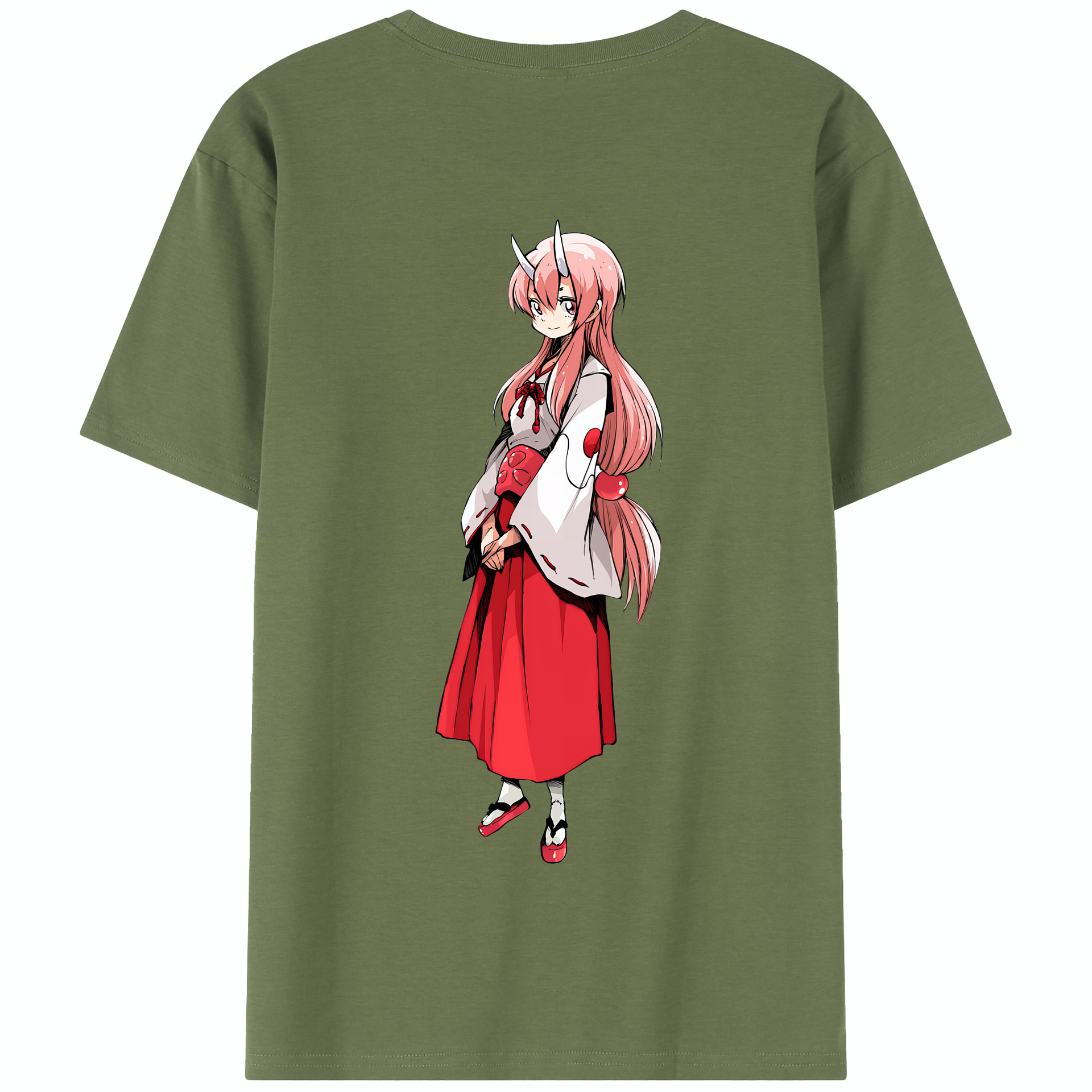 （画像用） 転スラ Regarding Reincarnated to Slime 綿100％半袖Tシャツ（背面プリント）
